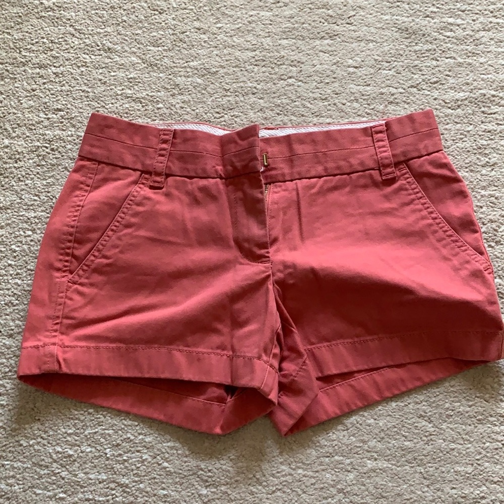 jcrew chino broken in shorts